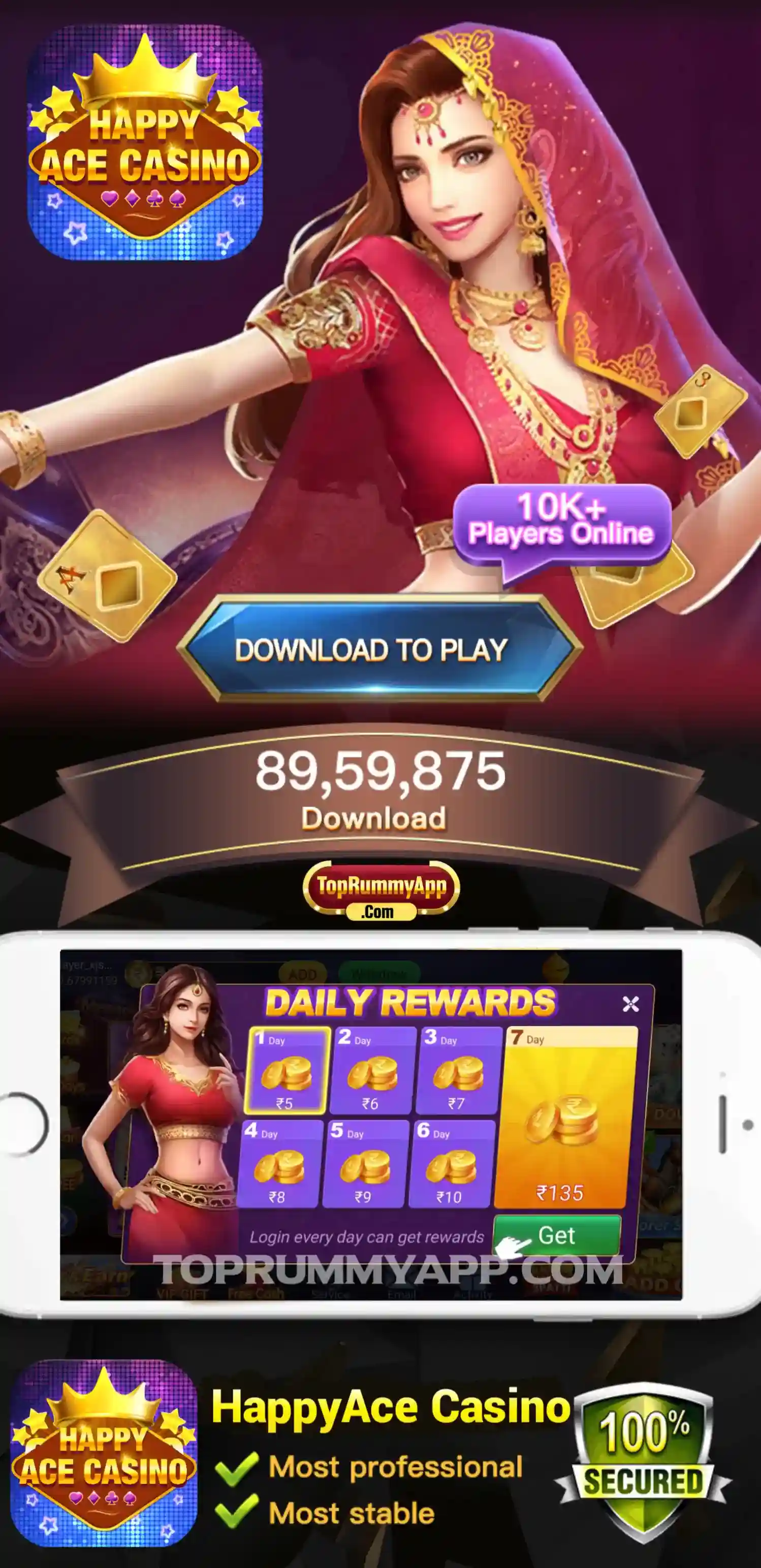 Happy Ace Casino Apk Download - Top Rummy App List 2024