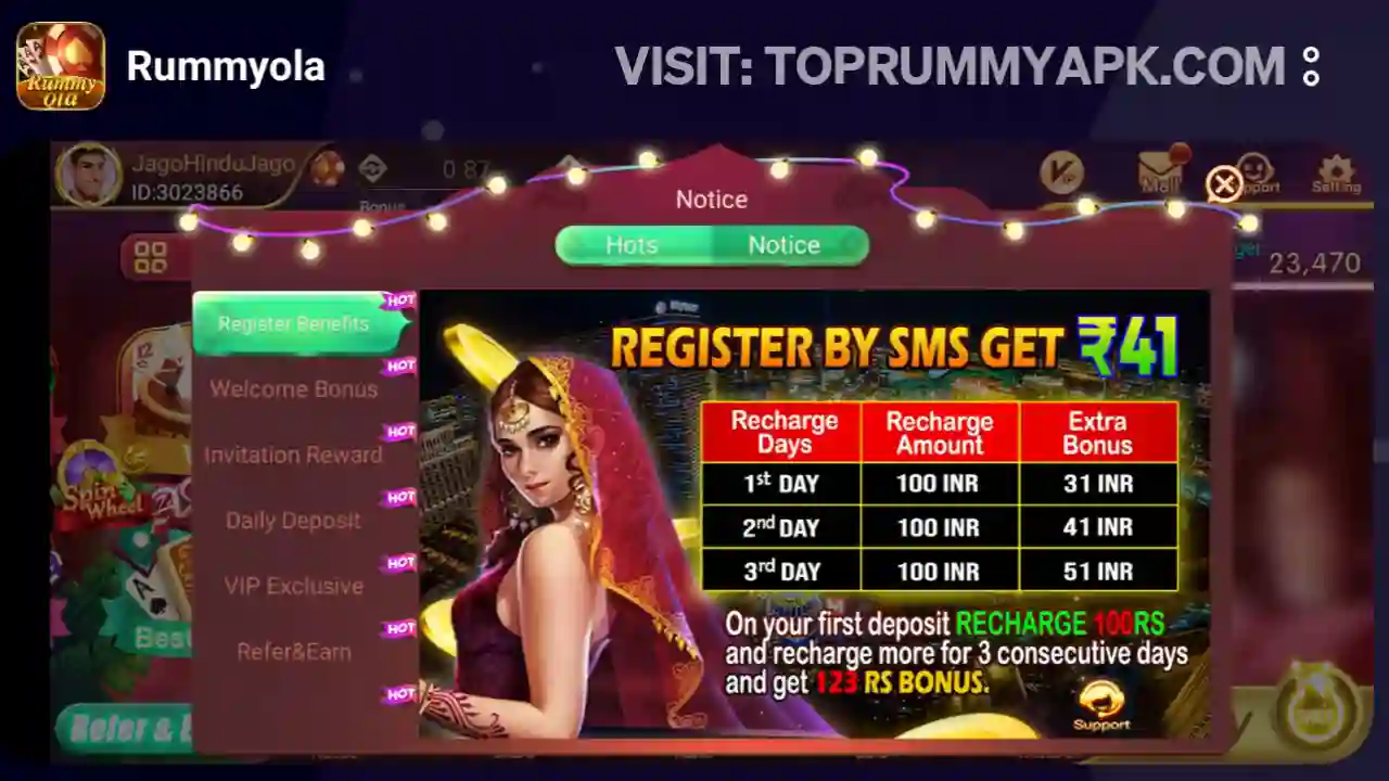 Rummy Ola App New Offers Top Rummy App