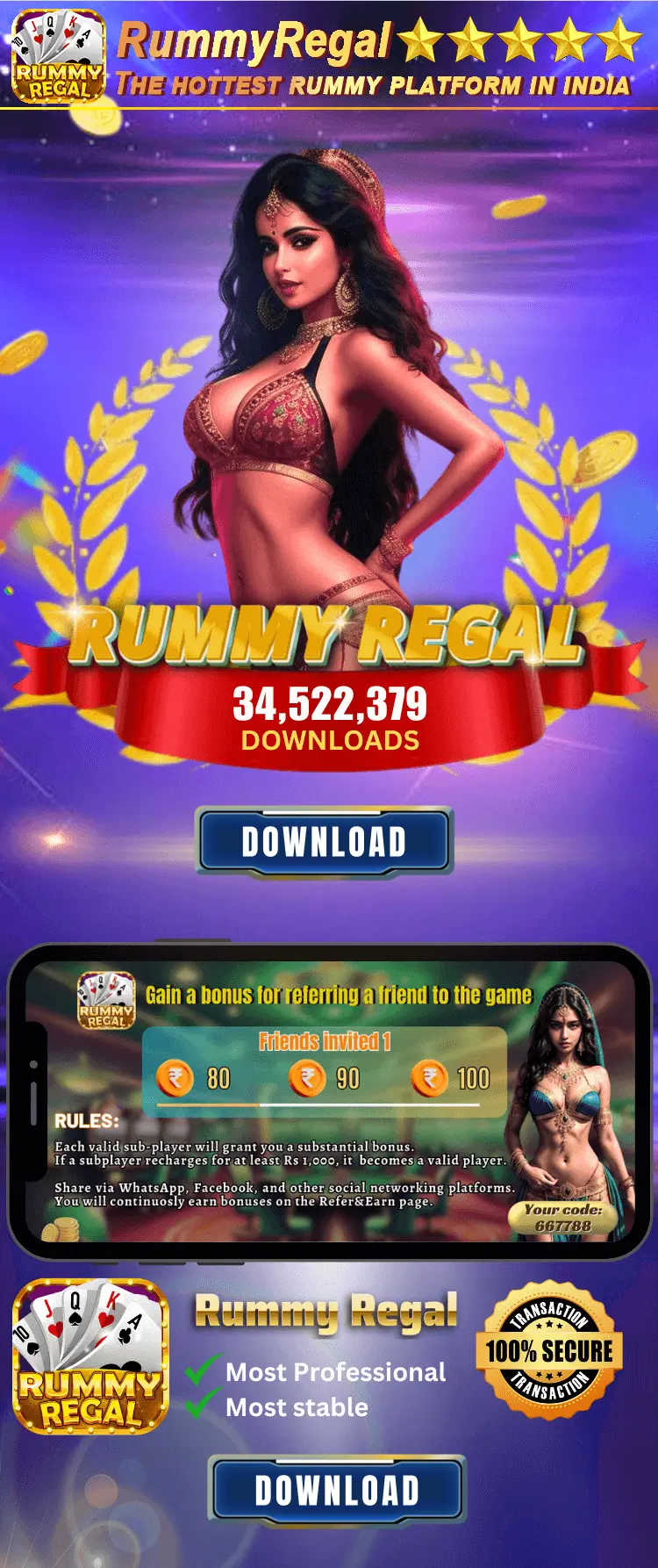 Rummy Regal App, Top 10 Rummy App