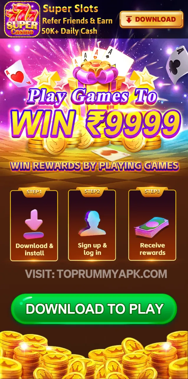 Super Slots Apk Download Top Rummy App List 2024