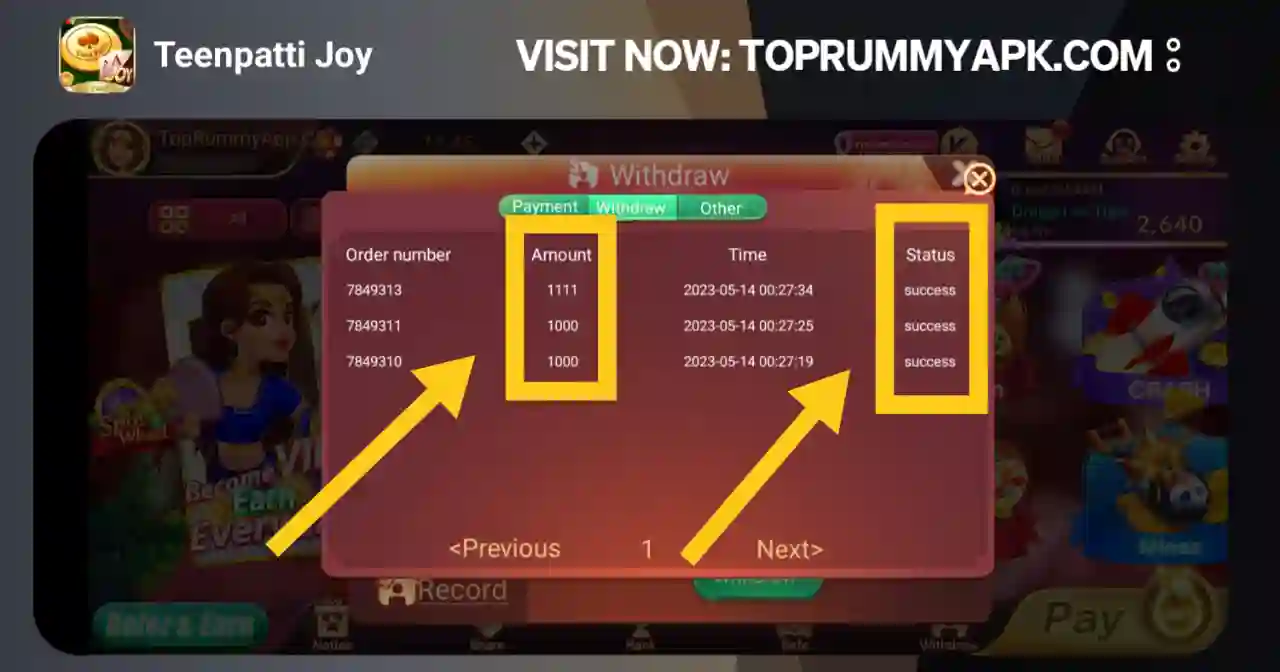 Teen Patti Joy Apk Payment Proof Top Rummy App List 41 Bonus