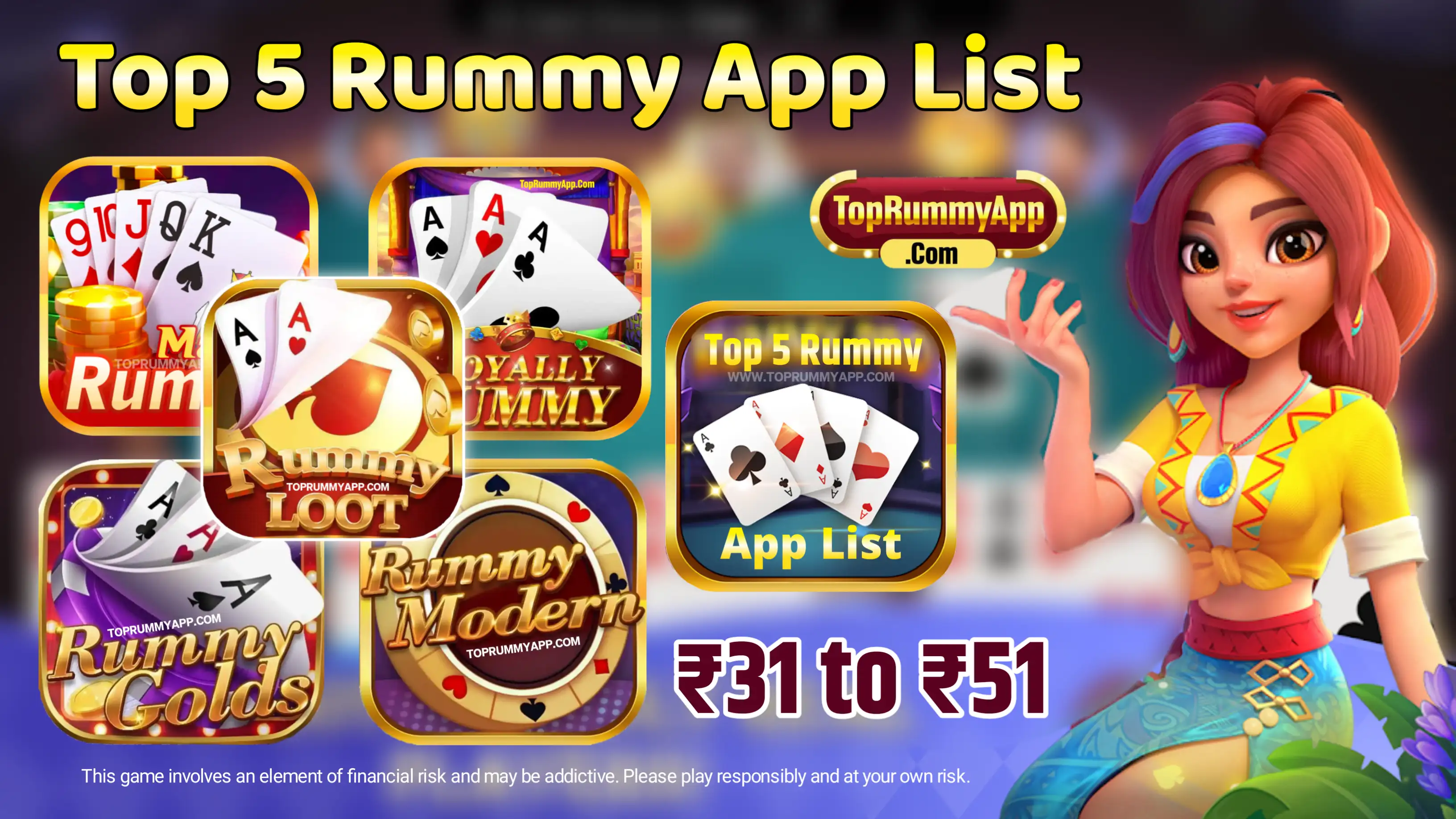 Top 5 Rummy App List 2024